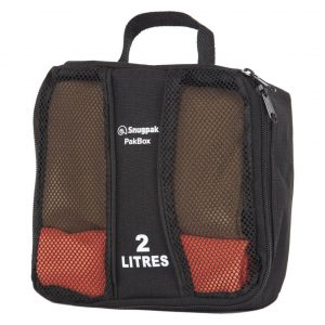 Snugpak Pakbox 2L Organiseringsboks - Sort/Grøn