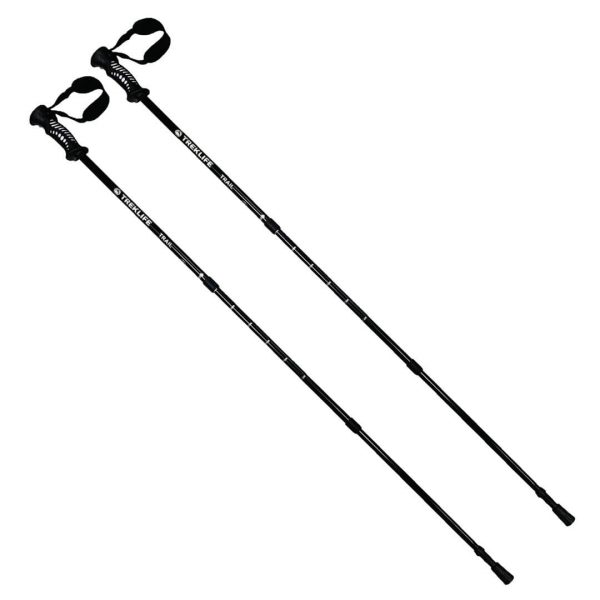 Highlander Mull Vandrestave Aluminium – Sæt af 2
