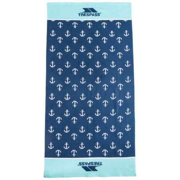 Trespass Hightide Mikrofiberhåndklæde 160×80 cm – Blå – Håndklæder