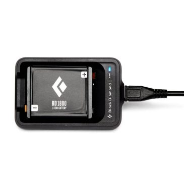 Genopladeligt batteri og oplader – Black Diamond – 1800 mA-hr Lithium-ion