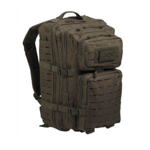Mil-Tec US Laser Cut Rygsæk 36 liter - Grøn
