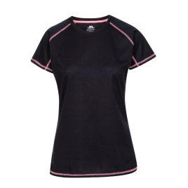 T-shirt til kvinder – Trespass Viktoria - Sort