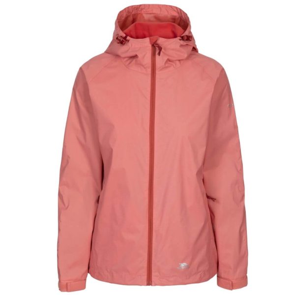 Trespass Jakke Tayah II Dame – 5000 mm vandtæt, sporty design i pink