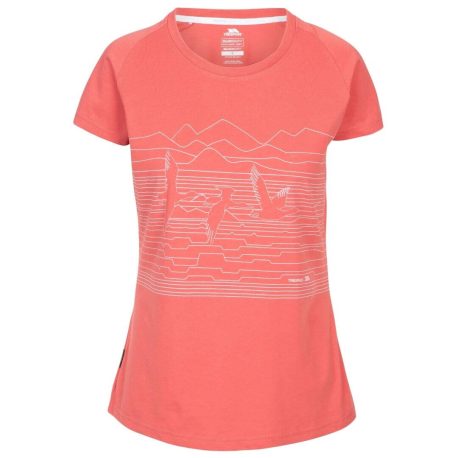 T-shirt til kvinder - Trespass Dunebug - Rhubarb
