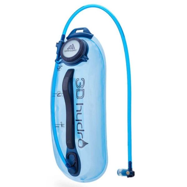 Gregory Hydration Accessory 3D Drikkeblære 3 Liter – Blå – Drikkedunke