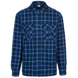 Fleece skjorte til herre - Trespass Rapeseed - Navy