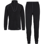 Trespass Thriller Microfleece Termosæt - Sort