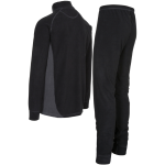 Trespass Thriller Microfleece Termosæt - Sort