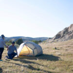 Klymit Maxfield 2 Letvægts Backpacking Telt - Grå/Orange