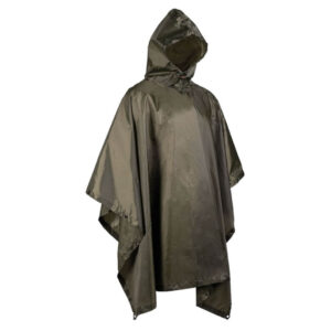 Mil-Tec Ripstop Basic Poncho 3000mm - Grøn/Sort