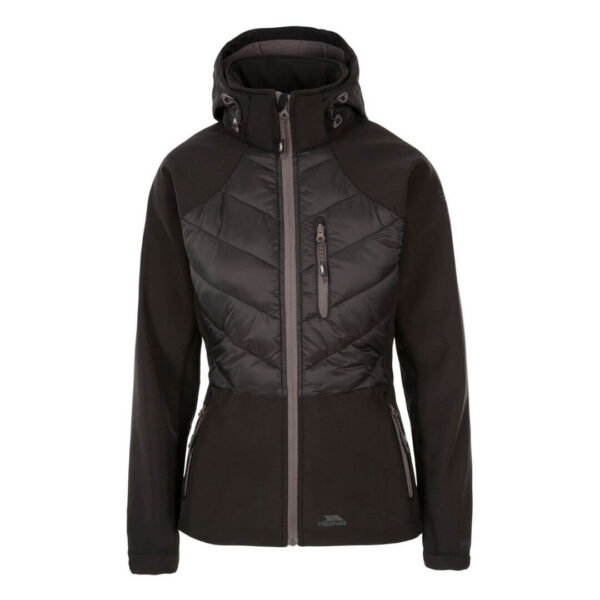 Trespass Elvira Softshell Jakke Dame – Sort