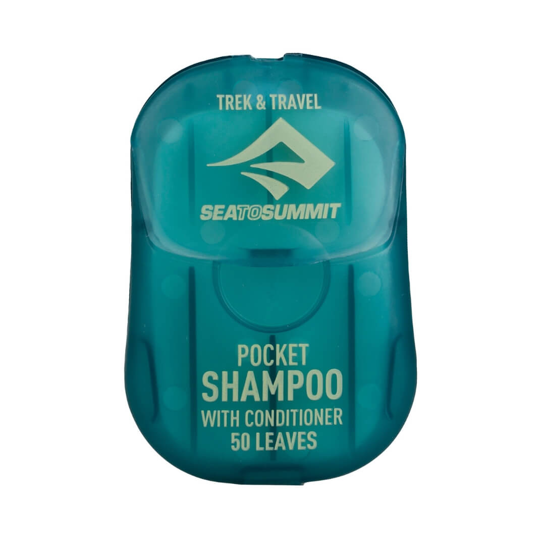 4: Sæbeblade - Sea to Summit Trek & Travel Pocket Shampoo - 50 stk