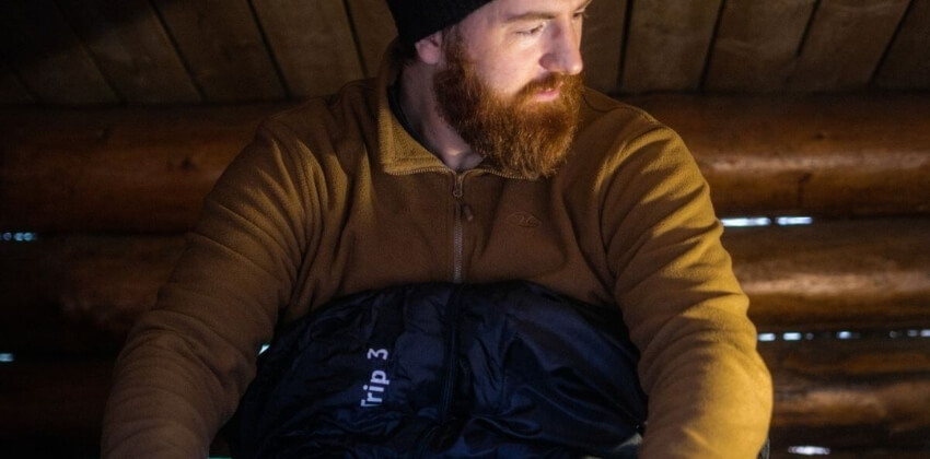 Sovepose og outdoortur