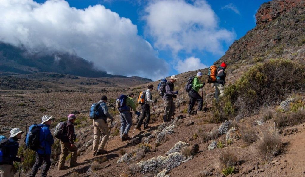 Trekking på grupperejse