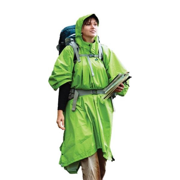 Sea to Summit 70D Tarp og Poncho – Vandtæt Nylon – Regntøj