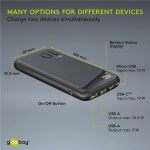 Goobay Slimline Powerbank 10000 mAh - Til rejsen