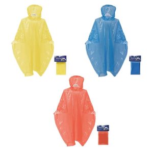 Trespass Drylite Engangsponcho - Assorterede farver