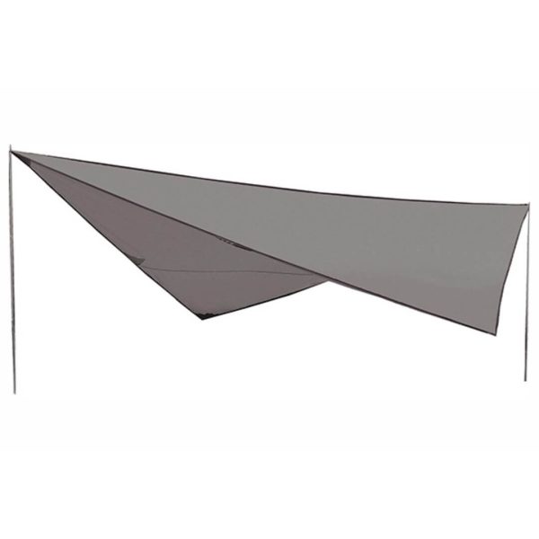 High Peak Tarp 1 Vandtæt Overdækning 300x300cm – Grå