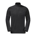 Jack Wolfskin Taunus HZ M Fleecetrøje - Sort