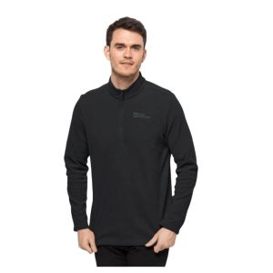 Jack Wolfskin Taunus HZ M Fleecetrøje - Sort