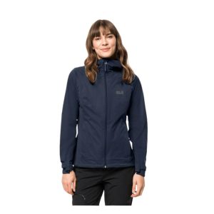 Jack Wolfskin Highest Peak Jacket W 3-lags - Blå