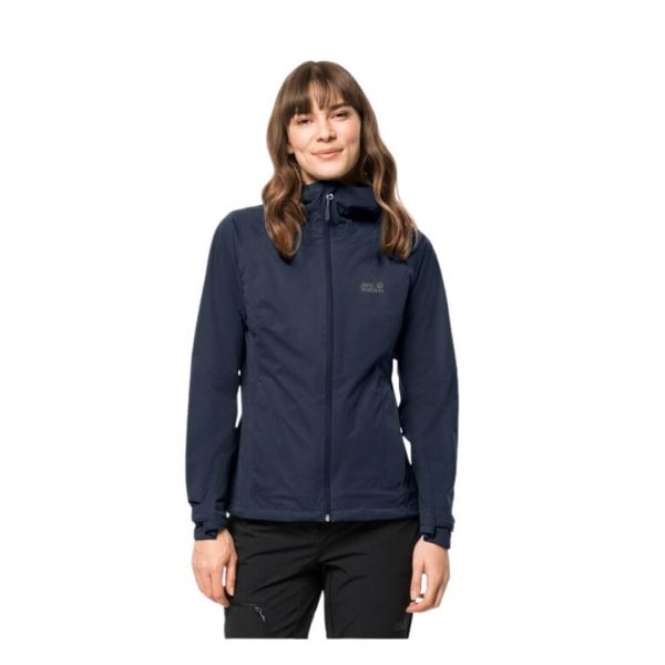 Jack Wolfskin Highest Peak Jacket W 3-lags – Blå – Jakker