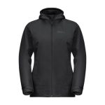 Jack Wolfskin Moonrise 3-in-1 Jakke Dame - Sort