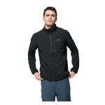 Jack Wolfskin Whirlwind Softshell Jakke til Mænd - Sort