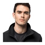Jack Wolfskin Whirlwind Softshell Jakke til Mænd - Sort