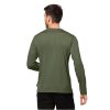 Trøje til herre - Jack Wolfskin Sky Thermal LS T M - Grøn