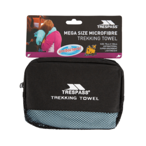 Trespass Soggy Mikrofiber Håndklæde 130x75 cm - Lyseblå
