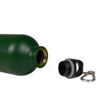 Treklife Drikkeflaske 1 liter Aluminium med Karabinhage