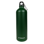 Treklife Drikkeflaske 1 liter Aluminium med Karabinhage