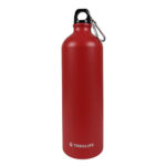 Treklife Drikkeflaske 1 liter Aluminium med Karabinhage