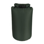 Letvægtig Dry Bag 15 Liter Top Roll Lukning - Grøn/Sort