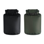 Letvægts Dry Bag 2 Liter Top Roll Lukning - Grøn/Sort