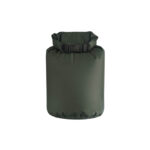 Letvægts Dry Bag 2 Liter Top Roll Lukning - Grøn/Sort