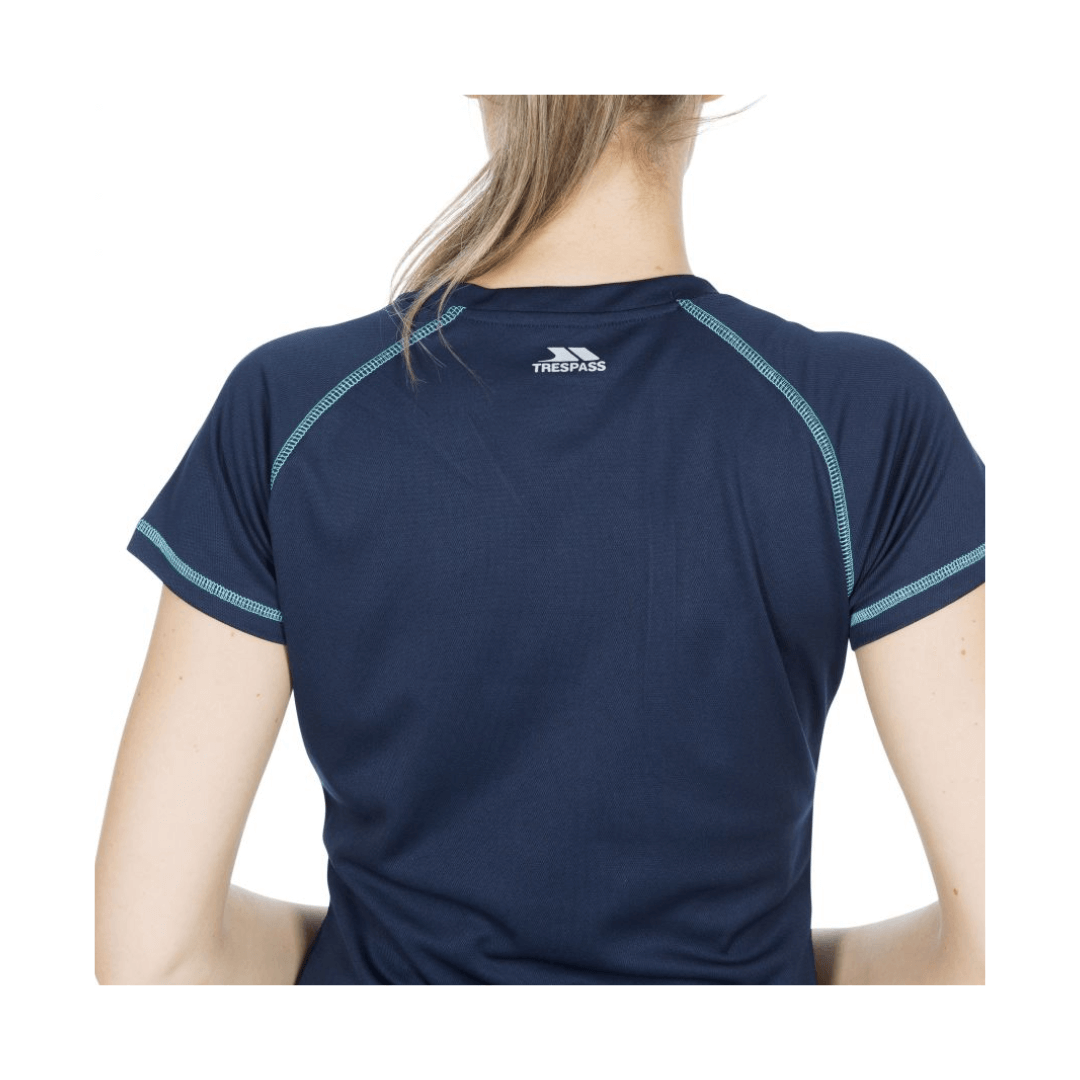 T-shirt til kvinder - Trespass Viktoria - Blå