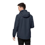 Jack Wolfskin Stormy Point 2L skaljakke til mænd - Blå