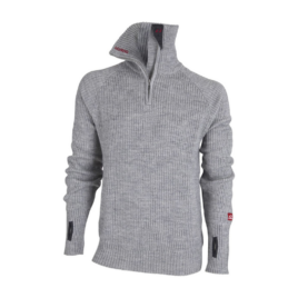 Uld sweater - Ulvang Rav Zip - 100% uld - Grå