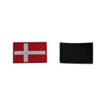 Velcro Patch Dannebrog - Dansk flag til rygsæk og udstyr