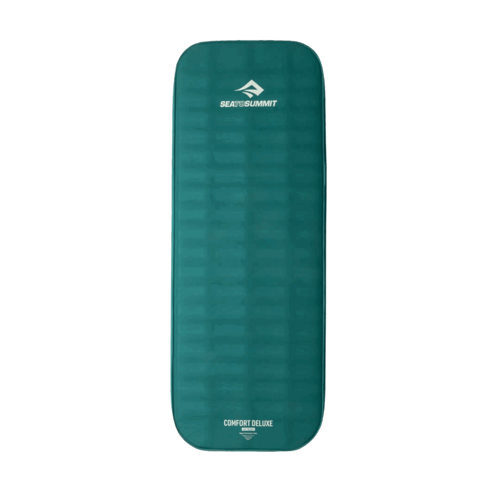 Selvoppusteligt liggeunderlag – Sea to Summit Comfort Deluxe – Rektangulær – Regulær – Grøn