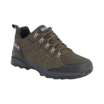 Vandresko til mænd – Jack Wolfskin Refugio Texapore Low M – Khaki