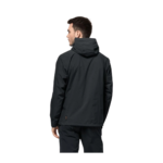 Jack Wolfskin Pack & Go Shell Herrejakke - Sort
