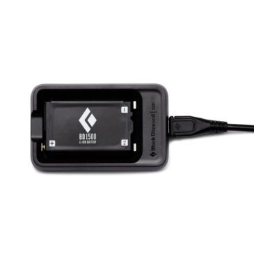 Oplader og batteri til pandelampe – Black Diamond BD 1500 battery & charger