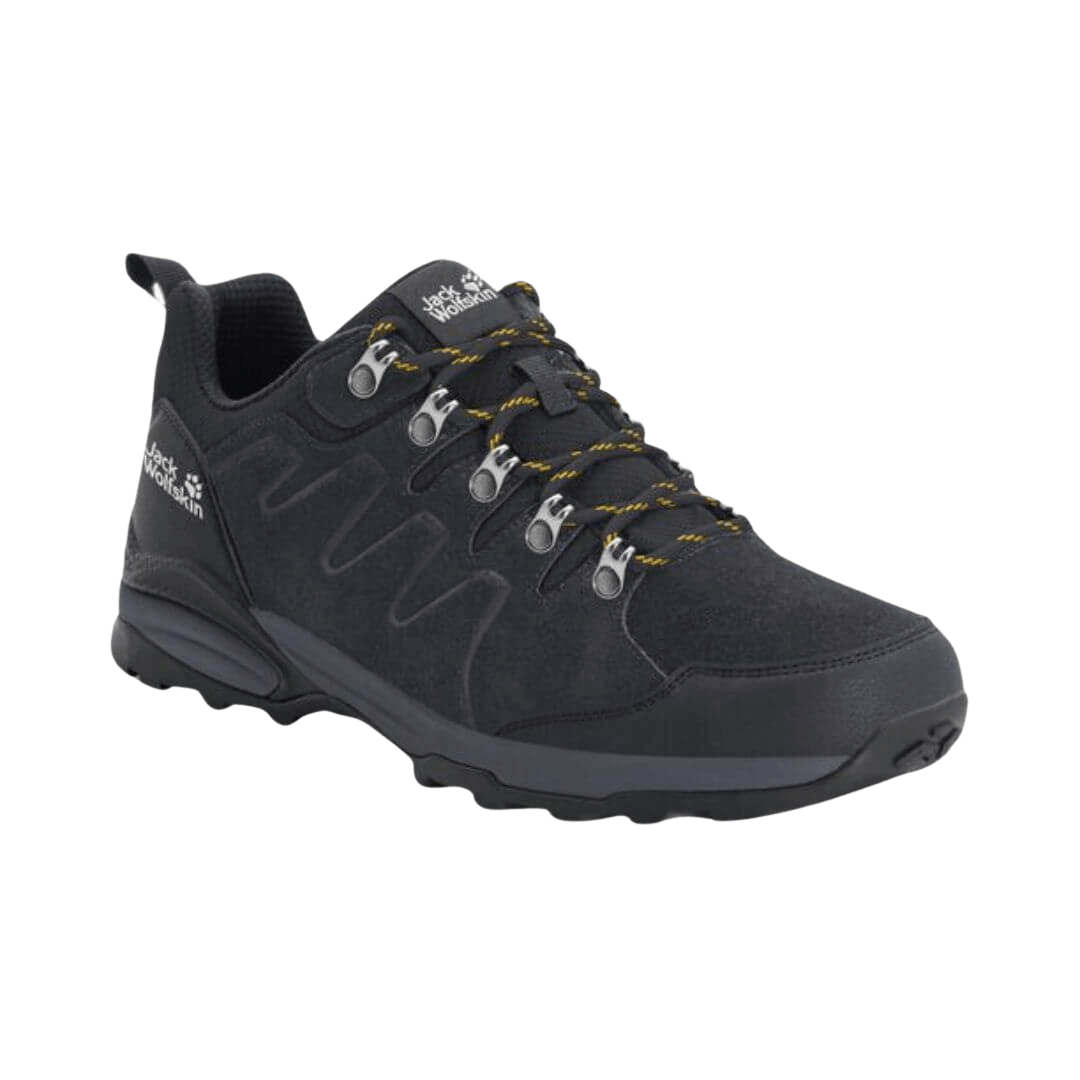 Vandresko mænd – Jack Wolfskin Refugio Texapore Low M – Sort
