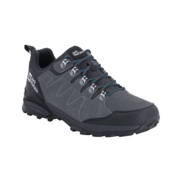 Vandresko til mænd – Jack Wolfskin Refugio Texapore Low M – Grå-Sort (Str. 41 tilbage)