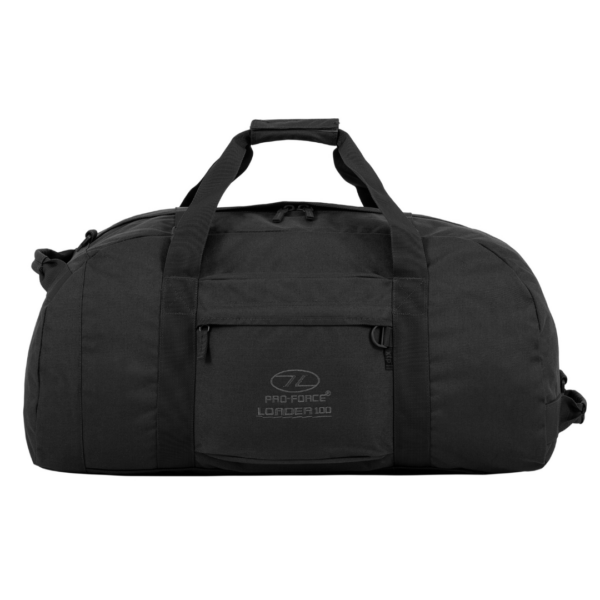 Highlander Loader Duffel Bag 100 liter – Sort – Duffel Bags