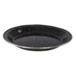 Emaljetallerken 24 cm - Til outdoor, camping og shelterturen