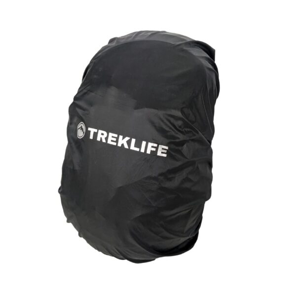 Treklife Regnslag til rygsæk 20-35 liter - Sort